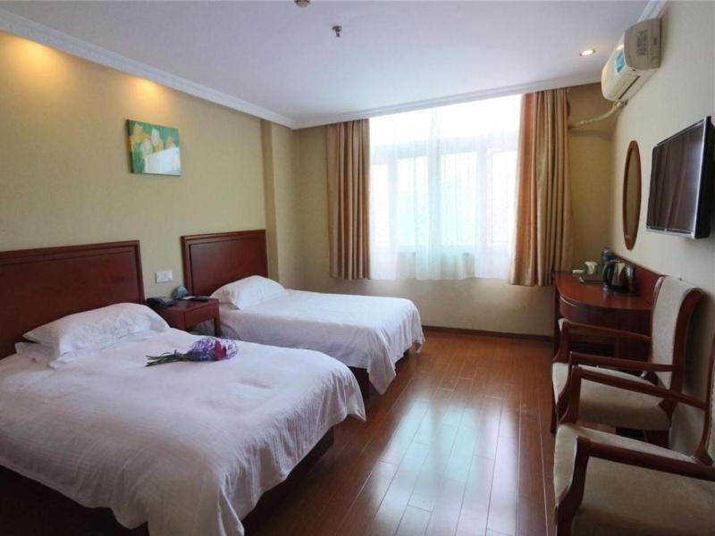 Greentree Inn Shanghai Pudong Airport Huaxia East Road Railway Station Shell Hotel Kültér fotó