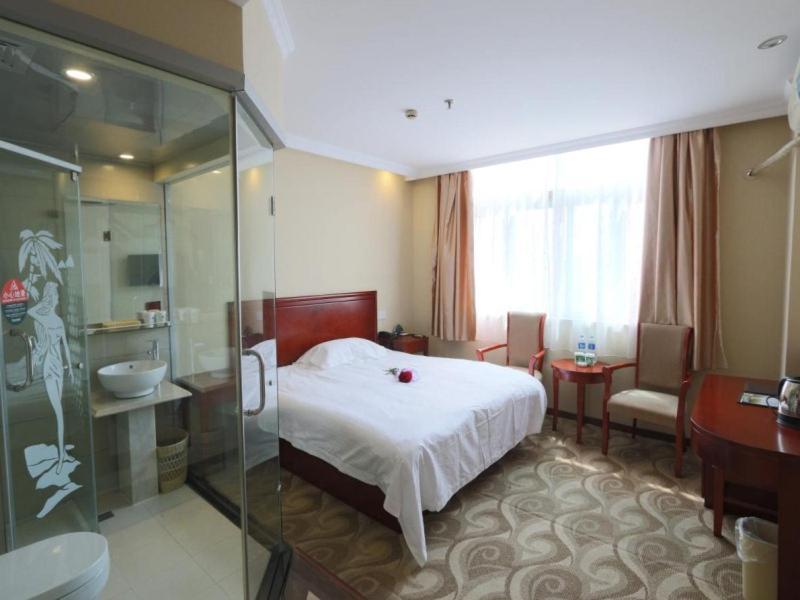 Greentree Inn Shanghai Pudong Airport Huaxia East Road Railway Station Shell Hotel Kültér fotó