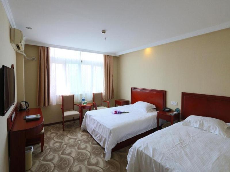 Greentree Inn Shanghai Pudong Airport Huaxia East Road Railway Station Shell Hotel Kültér fotó