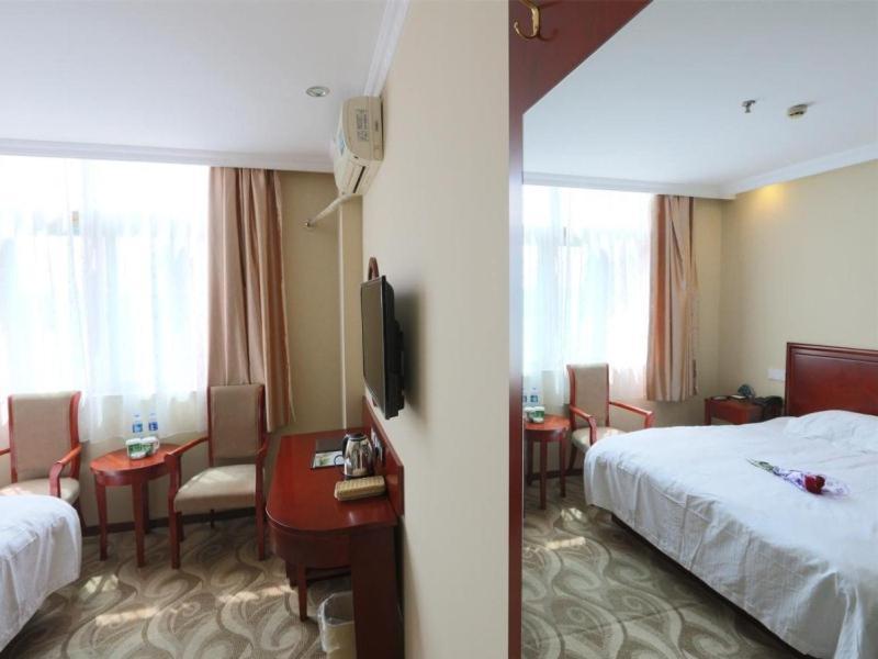 Greentree Inn Shanghai Pudong Airport Huaxia East Road Railway Station Shell Hotel Kültér fotó