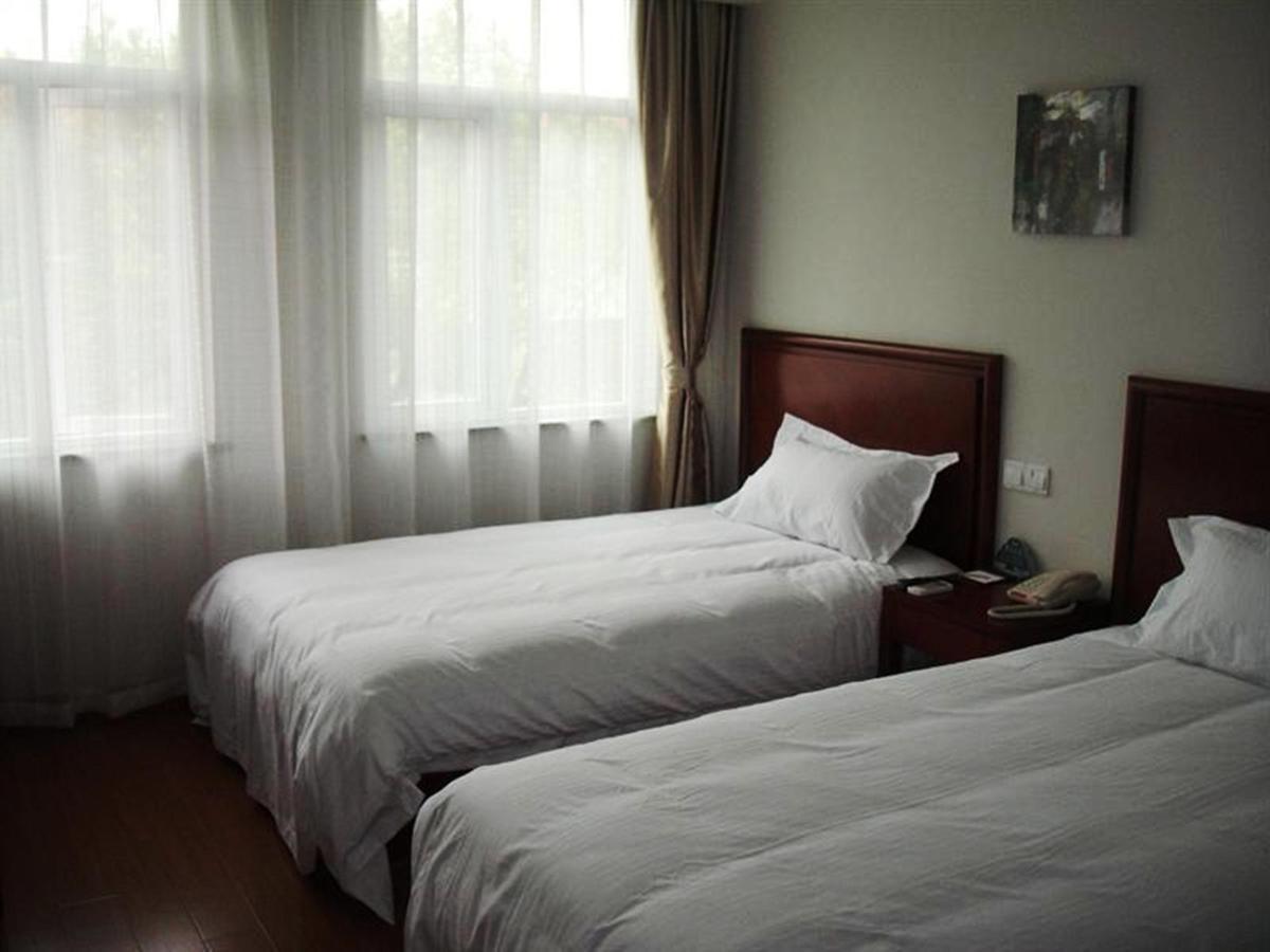 Greentree Inn Shanghai Pudong Airport Huaxia East Road Railway Station Shell Hotel Kültér fotó
