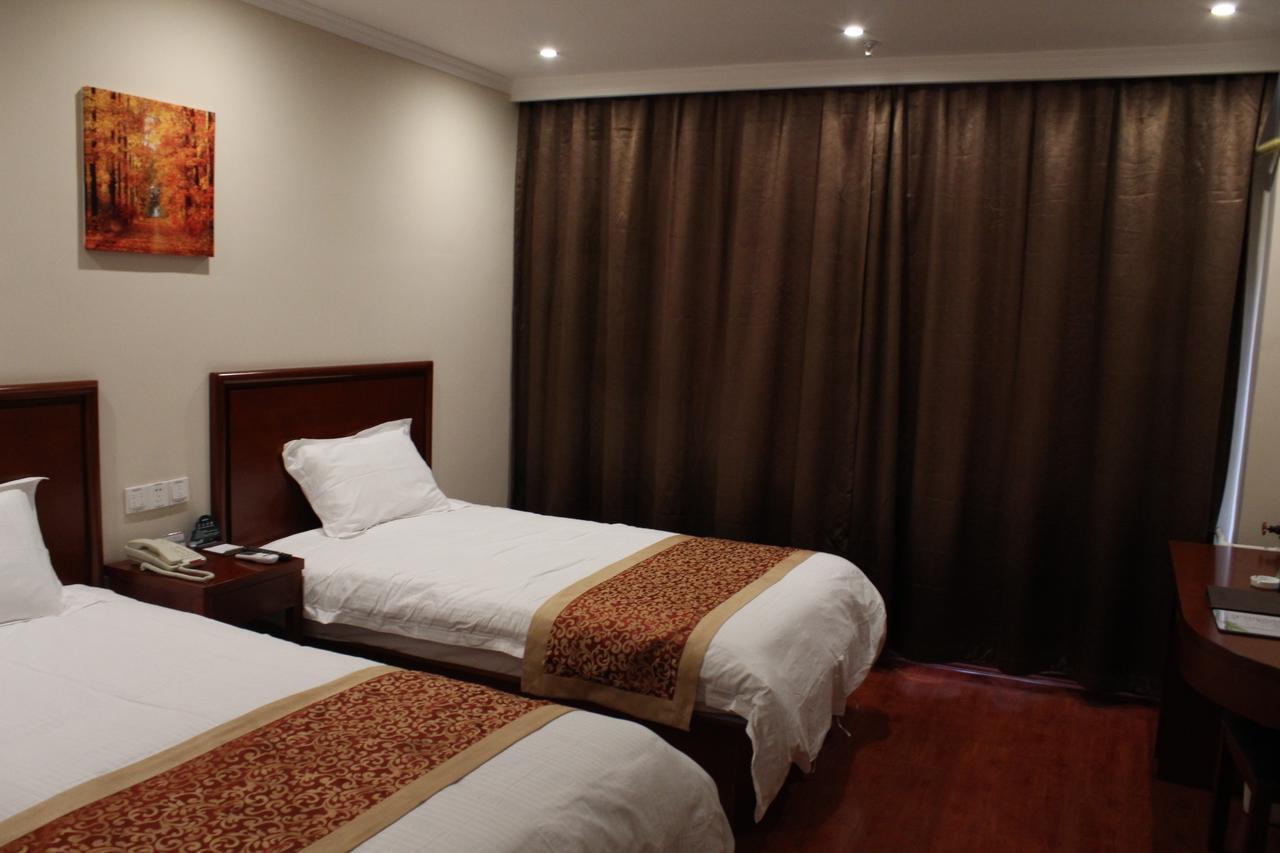 Greentree Inn Shanghai Pudong Airport Huaxia East Road Railway Station Shell Hotel Kültér fotó
