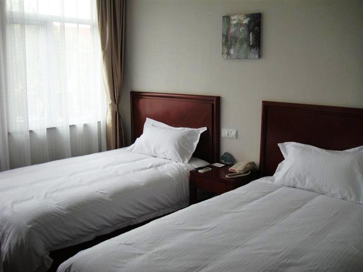 Greentree Inn Shanghai Pudong Airport Huaxia East Road Railway Station Shell Hotel Kültér fotó